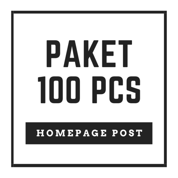 100 Homepage Post