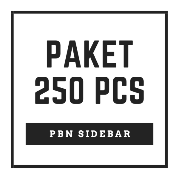 250 Pcs PBN Sidebar